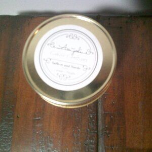 The Candle Company Candle, Scent:  Saffron & Suede in a Jar NIP
